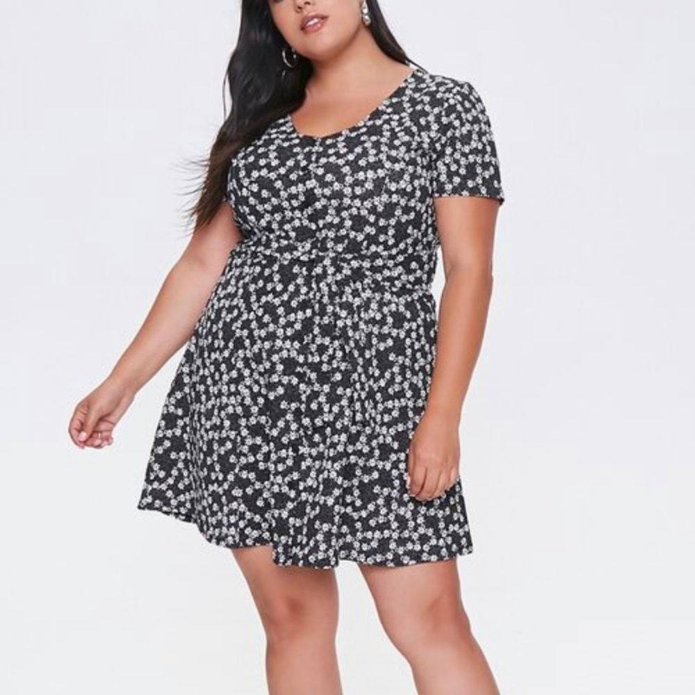 NWT RED Fit and Flare Dress